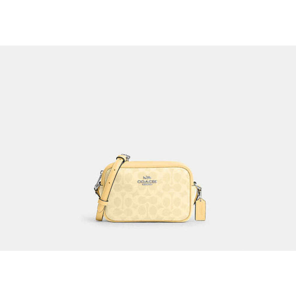 Coach Mini Jamie Camera Bag In Signature Canvas